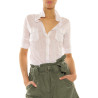T-Shirt Majestic Filatures white